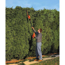 Load image into Gallery viewer, BLACK+DECKER LPHT120 18-inch 20-Volt Lithium-Ion Cordless Pole Hedge Trimmer