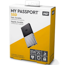 Load image into Gallery viewer, WD 256GB My Passport SSD Portable Storage - USB 3.1 - Black-Gray - WDBKVX2560PSL-WESN