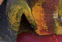 Load image into Gallery viewer, Unique Loom Outdoor Modern Collection Watercolor Abstract Transitional Indoor and Outdoor Flatweave