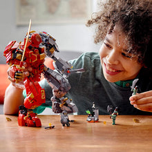 Load image into Gallery viewer, LEGO NINJAGO Fire Stone Mech 71720 Building Kit Featuring LEGO Ninja Mech