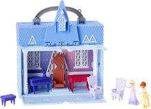 Load image into Gallery viewer, Disney Frozen Pop Adventures Arendelle Castle Playset with Handle, Including Elsa Doll, Anna Doll, &amp; 7 Accessories - Toy for Kids Ages 3 &amp; Up