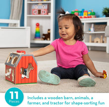 Load image into Gallery viewer, Melissa &amp; Doug Take Along Sorting Barn