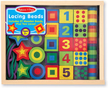 Load image into Gallery viewer, Melissa &amp; Doug Lacing Beads in a Box