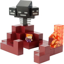 Load image into Gallery viewer, Minecraft Wither vs Alex (In Enchanted Armor) Battle in a Box