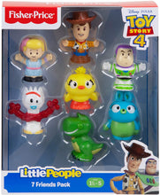 Load image into Gallery viewer, Fisher-Price Disney Toy Story 4, 7-Figure Pack by Little People [Amazon Exclusive]