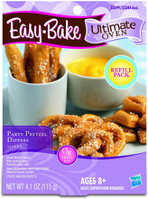 Load image into Gallery viewer, Easy Bake Refill Super 3-Pack: Whoopie Pie, Pizza, and Pretzel Mix