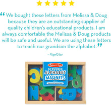 Load image into Gallery viewer, Melissa &amp; Doug Magnetic Wooden Alphabet