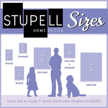Load image into Gallery viewer, The Stupell Home Décor Collection Giraffe Family Illustration Stretched Canvas Wall Art, 16 x 20