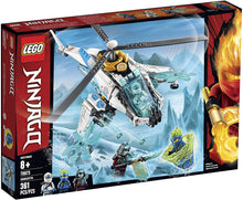 Load image into Gallery viewer, LEGO NINJAGO ShuriCopter 70673 Kids Toy Helicopter Building Set with Ninja Minifigures and Toy Ninja Weapons (361 Pieces)
