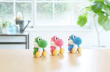 Load image into Gallery viewer, Pink Yarn Yoshi Amiibo (Yoshi's Woolly World Series)
