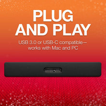 Load image into Gallery viewer, Seagate 1TB Backup Plus Ultra Touch Portable External Hard Drive