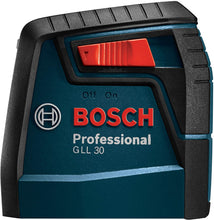 Load image into Gallery viewer, Bosch Self-Leveling Cross-Line Red-Beam High Power Laser Level GLL 30
