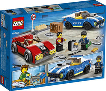 Load image into Gallery viewer, LEGO City Police Highway Arrest 60242 Police Toy, Fun Building Set for Kids, New 2020 (185 Pieces)