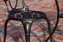 Load image into Gallery viewer, Patio Sense 61490 3 Piece Aluminum Bistro Set, Antique Bronze