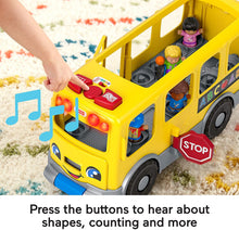 Load image into Gallery viewer, Fisher-Price Little People Big Yellow School Bus, Multicolor