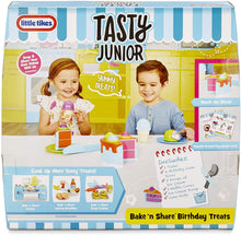 Load image into Gallery viewer, Little Tikes Tasty Jr. Bake 'N Share Birthday Treats Role Play Activity Pack, Multicolor