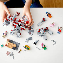 Load image into Gallery viewer, LEGO Minecraft The Redstone Battle 21163 Cool Minecraft Set for Kids Aged 8 and Up, Great Birthday Gift for Minecraft Players and Fans of Monsters, Dungeons and Battle Action, New 2020 (504 Pieces)