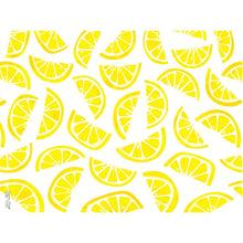 Load image into Gallery viewer, Tervis 1243344 Lemon Trend Tumbler with Wrap and Yellow Lid 24oz, Clear