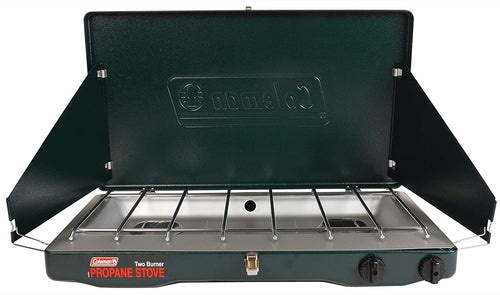 Coleman Gas Camping Stove | Classic Propane Stove, 2 Burner, 4.1 x 21.9 x 13.7 Inches