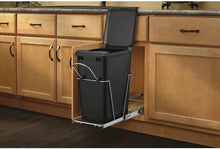 Load image into Gallery viewer, Rev-A-Shelf Single 35 Quart Pull Out Trash Can for Kitchen or Bathroom Cabinet Drawer Storage