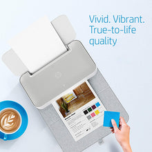Load image into Gallery viewer, HP Tango X Smart Home Printer with Indigo Linen cover – Designed for your Smartphone with Remote Wireless Printing