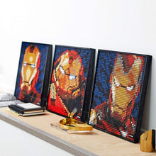 Load image into Gallery viewer, LEGO Art Marvel Studios Iron Man 31199 Building Kit for Adults; A Creative Wall Art Set Featuring Iron Man That Makes an Awesome Gift, New 2020 (3,167 Pieces)