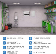 Load image into Gallery viewer, BLACK+DECKER 29 kW Self-Modulating 5.7 GPM Electric Tankless Water Heater, Ideal for 3 Bedroom Home or up to 6 Simultaneous Applications