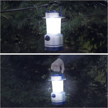 Load image into Gallery viewer, LED Lantern, Outdoor Camping Lantern Flashlight With Adjustable Brightness, Dimmer Switch And Built-In Compass By Wakeman Outdoors
