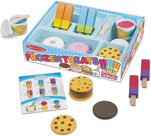Load image into Gallery viewer, Melissa &amp; Doug Wooden Frozen Treats Set