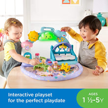 Load image into Gallery viewer, Fisher-Price Little People 123 Babies Playdate, musical take-along playset with Smart Stages for toddlers and preschool kids