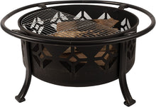 Load image into Gallery viewer, Pleasant Hearth Sunderland Deep Round Bowl Fire Pit, 36-Inch