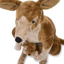 Load image into Gallery viewer, Melissa &amp; Doug Giant Kangaroo and Baby Joey