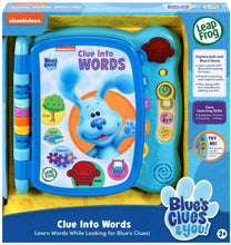 Load image into Gallery viewer, LeapFrog Blue's Clues and You! Clue Into Words