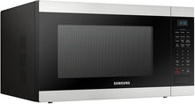 Load image into Gallery viewer, Samsung MS19M8000AS/AA Large Capacity Countertop Microwave Oven with Sensor and Ceramic Enamel Interior, Stainless Steel