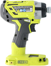 Load image into Gallery viewer, Ryobi P238 18V One+ Brushless 1/4 2,000 Inch Pound, 3,100 RPM Cordless Impact Driver w/ Gripzone Overmold, Belt Clip, and Tri-Beam LED (Power Tool Only, Battery Not Included)