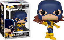 Load image into Gallery viewer, Marv el Girl: Funk o Pop! Vinyl Figure Bundle with 1 Compatible 'ToysDiva' Graphic Protector (503 - 40718 - B)