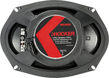 Load image into Gallery viewer, Kicker KSC69304 KSC6930 6x9 3-Way Speakers with 1" and .75" tweeters 4-Ohm