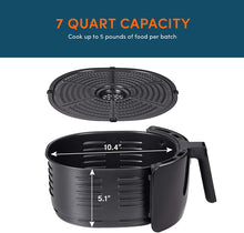 Load image into Gallery viewer, Elite Platinum Electric Digital Hot Air Fryer Oil-Less Healthy Cooker Timer