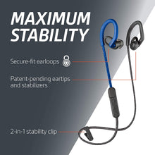 Load image into Gallery viewer, Plantronics BackBeat FIT 350 Wireless Headphones, Stable, Ultra-Light, Sweatproof in Ear Workout Headphones, Black