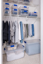 Load image into Gallery viewer, Homz Clear storage container with lid