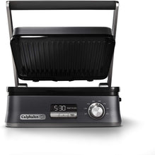 Load image into Gallery viewer, Calphalon Even Sear Indoor Electric Grill, Multi, Dark Stainless Steel