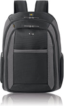 Load image into Gallery viewer, Solo Metropolitan 16" Laptop Backpack with Removable Sleeve, Black/Grey