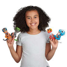 Load image into Gallery viewer, Untamed T-Rex by Fingerlings  – Tracker (Black/Green) - Interactive Collectible Dinosaur - By WowWee
