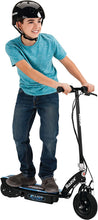 Load image into Gallery viewer, Razor E100 Glow Electric Scooter for Kids Age 8 and Up, LED Light-Up Deck, 8" Air-filled Front Tire, Up to 40 min Continuous Ride Time