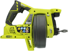Load image into Gallery viewer, Ryobi P4001 One+ 18V Lithium Ion All-In-One 25 Foot Drain Auger for Sinks or Toilets (Battery Not Included, Power Tool Only)