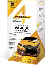 Load image into Gallery viewer, Rust-Oleum 345537 Factor 4 Synthetic System Car Wax
