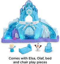 Load image into Gallery viewer, Disney Frozen Elsa&#39;s Ice Palace by Little People