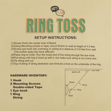 Load image into Gallery viewer, Hey!Play! 80-HCH-Hook Ring Toss Game