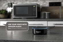 Load image into Gallery viewer, GE JES1097SMSS 0.9 Cu. Ft. Capacity Smart Countertop Microwave Oven with Scan-To-Cook Technology, WiFi Connect, Convenience Cooking Controls, and Auto and Time Defrost, in Stainless Steel