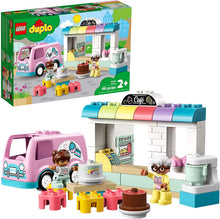 Load image into Gallery viewer, LEGO DUPLO Town Bakery 10928 Educational Play Café Toy for Toddlers, Great Gift for Kids Ages 2 and over, New 2020 (46 Pieces)